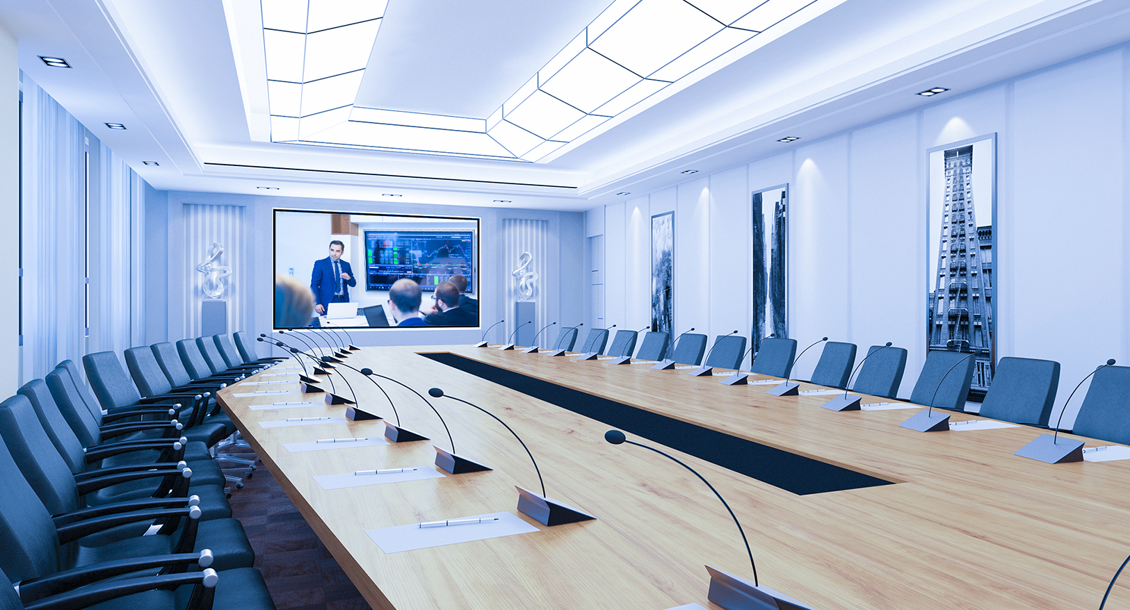 How Do I Set Up A Video Conference In My Office?